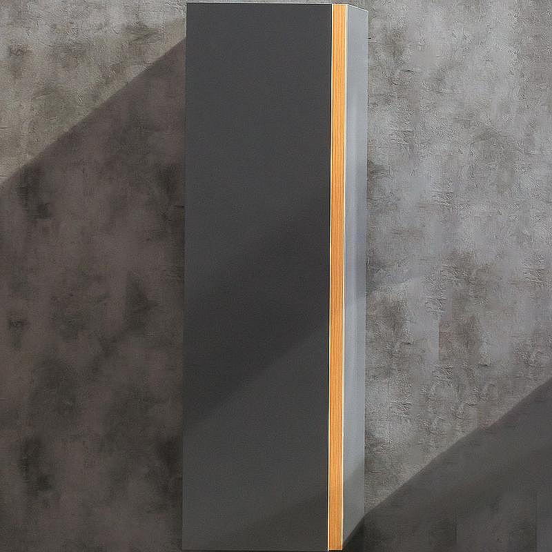 Шкаф пенал Boheme Armadi Art Capolda 35 849-120-A подвесной Антрацит, купить, цена, заказать, магазин, доставка, скидка, промокод, купить, цена, заказать, магазин, доставка, скидка, промокод