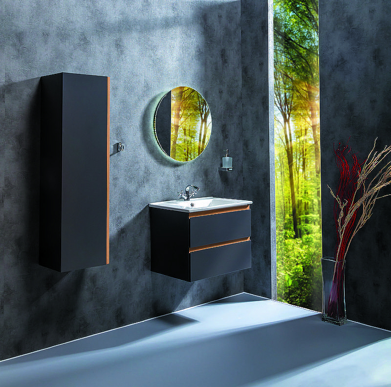 Шкаф пенал Boheme Armadi Art Capolda 35 849-120-A подвесной Антрацит, купить, цена, заказать, магазин, доставка, скидка, промокод, купить, цена, заказать, магазин, доставка, скидка, промокод