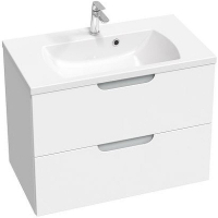 Тумба под раковину Ravak SD Classic II 80 X000001481 подвесная Белая Серая, купить, цена, заказать, магазин, доставка, скидка, промокод, купить, цена, заказать, магазин, доставка, скидка, промокод