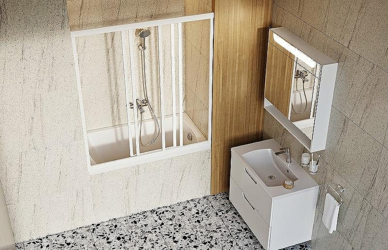 Тумба под раковину Ravak SD Classic II 80 X000001481 подвесная Белая Серая, купить, цена, заказать, магазин, доставка, скидка, промокод, купить, цена, заказать, магазин, доставка, скидка, промокод