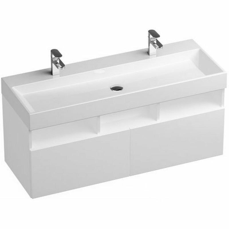 Тумба под раковину Ravak SD Natural 120 X000001053 подвесная Белая глянцевая, купить, цена, заказать, магазин, доставка, скидка, промокод, купить, цена, заказать, магазин, доставка, скидка, промокод