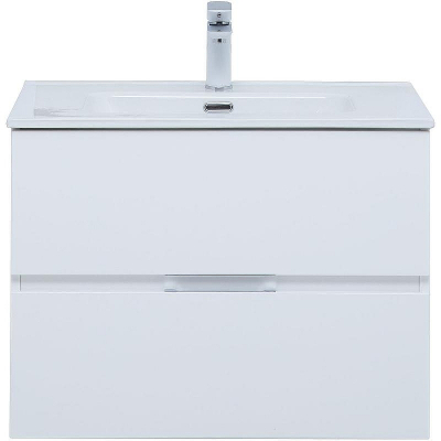 Тумба под раковину Aquanet Алвита New 70 303909 подвесная Белая матовая