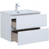 Тумба под раковину Aquanet Алвита New 70 303909 подвесная Белая матовая, купить, цена, заказать, магазин, доставка, скидка, промокод, купить, цена, заказать, магазин, доставка, скидка, промокод