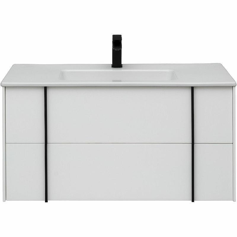 Тумба под раковину Allen Brau Reality 100 1.32007.WM подвесная Белая матовая, купить, цена, заказать, магазин, доставка, скидка, промокод, купить, цена, заказать, магазин, доставка, скидка, промокод