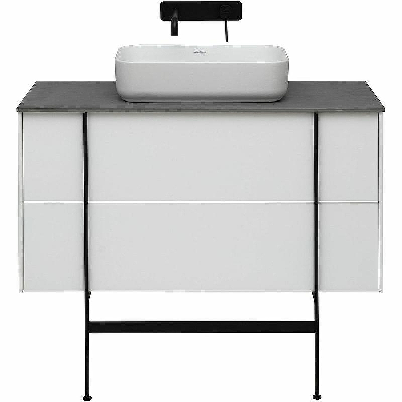 Тумба под раковину Allen Brau Reality 100 1.32007.WM подвесная Белая матовая, купить, цена, заказать, магазин, доставка, скидка, промокод, купить, цена, заказать, магазин, доставка, скидка, промокод