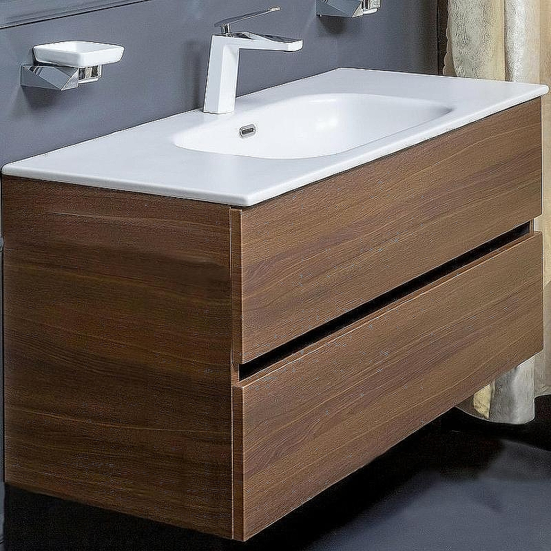 Тумба под раковину Boheme Armadi Art Vallessi 120 837-120-D подвесная Dark Oak, купить, цена, заказать, магазин, доставка, скидка, промокод, купить, цена, заказать, магазин, доставка, скидка, промокод