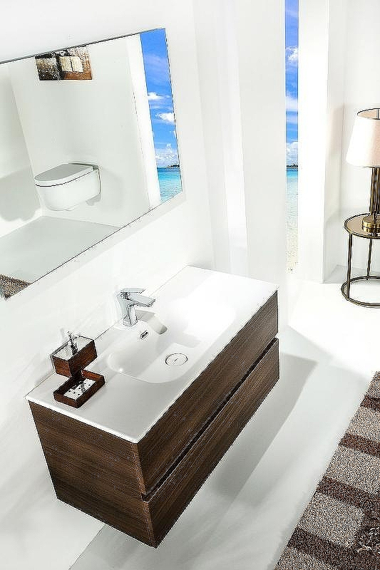 Тумба под раковину Boheme Armadi Art Vallessi 120 837-120-D подвесная Dark Oak, купить, цена, заказать, магазин, доставка, скидка, промокод, купить, цена, заказать, магазин, доставка, скидка, промокод