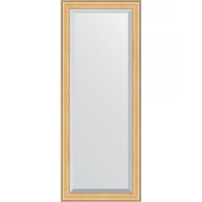 Зеркало Evoform Exclusive 141х56 BY 1163 с фацетом в багетной раме - Сосна 62