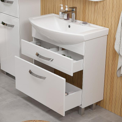 Тумба под раковину Volna Onda 70.2Y tnONDA70.2Y-01 Белая