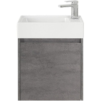 Тумба под раковину BelBagno Kraft Mini 50 R KRAFT MINI-500/260-1A-SO-CG-R подвесная Cemento Grigio, купить, цена, заказать, магазин, доставка, скидка, промокод, купить, цена, заказать, магазин, доставка, скидка, промокод
