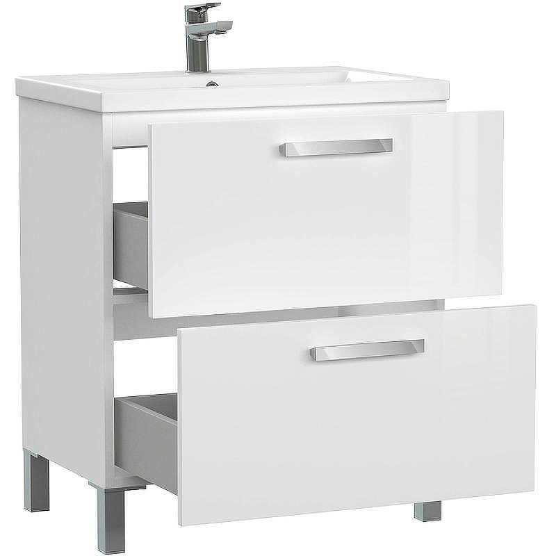 Тумба под раковину Cersanit Melar 70 64129 подвесная Белая, купить, цена, заказать, магазин, доставка, скидка, промокод, купить, цена, заказать, магазин, доставка, скидка, промокод