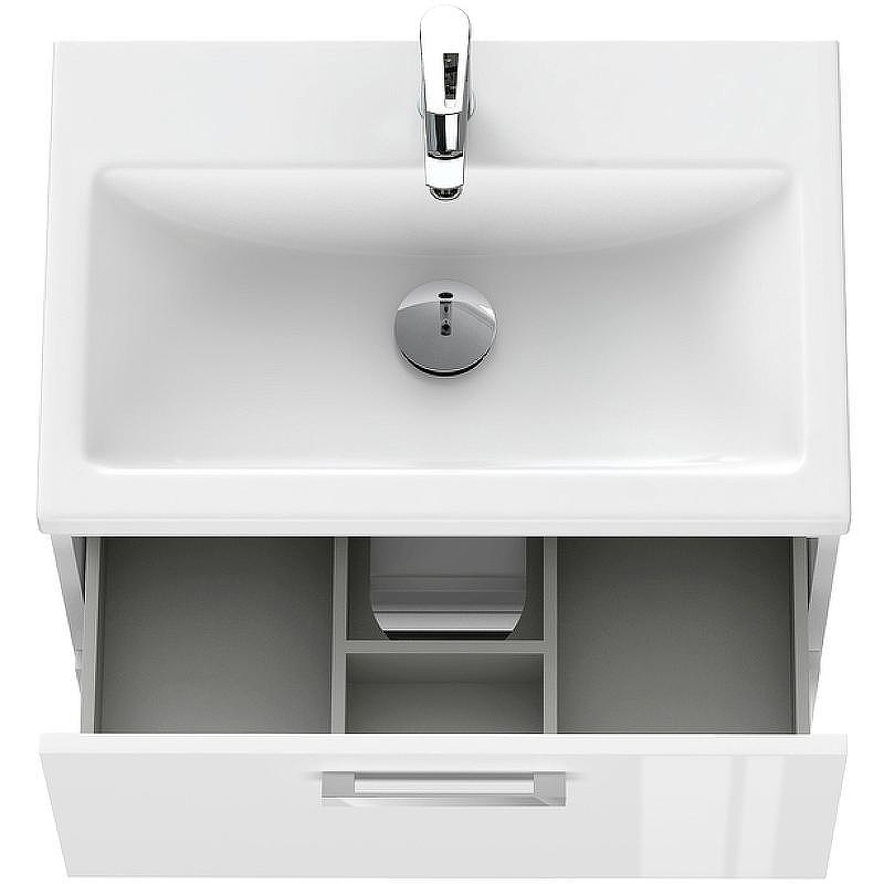 Тумба под раковину Cersanit Melar 70 64129 подвесная Белая, купить, цена, заказать, магазин, доставка, скидка, промокод, купить, цена, заказать, магазин, доставка, скидка, промокод