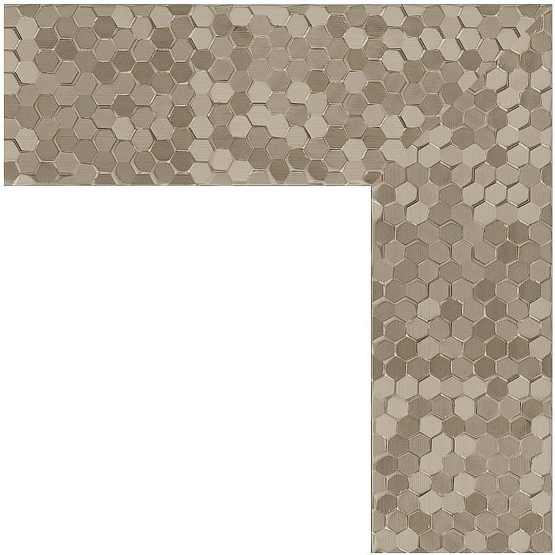 Зеркало Evoform Definite 136х76 BY 3308 в багетной раме - Соты титан 70, купить, цена, заказать, магазин, доставка, скидка, промокод, купить, цена, заказать, магазин, доставка, скидка, промокод