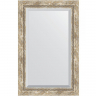 Зеркало Evoform Exclusive 83х53 BY 3407 с фацетом в багетной раме - Прованс с плетением 70, купить, цена, заказать, магазин, доставка, скидка, промокод, купить, цена, заказать, магазин, доставка, скидка, промокод