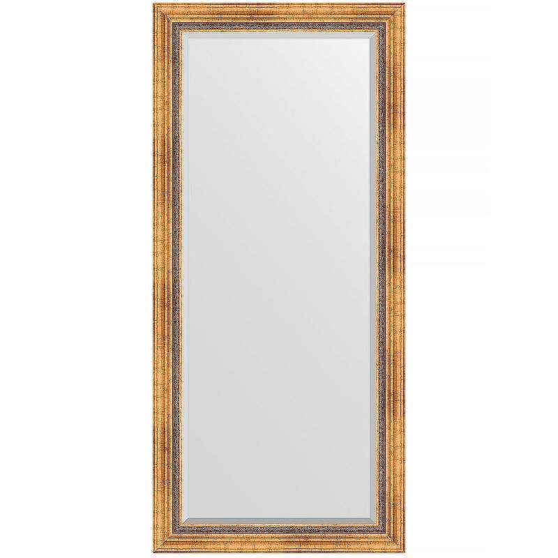 Зеркало Evoform Exclusive 166х76 BY 3594 с фацетом в багетной раме - Римское золото 88, купить, цена, заказать, магазин, доставка, скидка, промокод, купить, цена, заказать, магазин, доставка, скидка, промокод