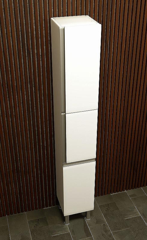 Шкаф пенал SanVit Авеню-3 К 32 pavenu3w с бельевой корзиной Белый глянцевый, купить, цена, заказать, магазин, доставка, скидка, промокод, купить, цена, заказать, магазин, доставка, скидка, промокод