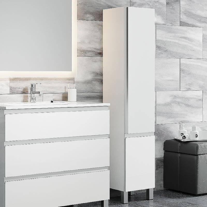 Шкаф пенал SanVit Авеню-3 К 32 pavenu3w с бельевой корзиной Белый глянцевый, купить, цена, заказать, магазин, доставка, скидка, промокод, купить, цена, заказать, магазин, доставка, скидка, промокод