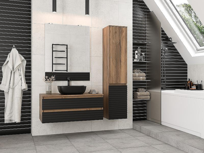 Зеркало Brevita Dakota 80 DAK-02080 Черный кварц, купить, цена, заказать, магазин, доставка, скидка, промокод, купить, цена, заказать, магазин, доставка, скидка, промокод