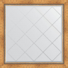 Зеркало Evoform Exclusive-G 106х106 BY 4447 с гравировкой в багетной раме - Римское золото 88, купить, цена, заказать, магазин, доставка, скидка, промокод, купить, цена, заказать, магазин, доставка, скидка, промокод