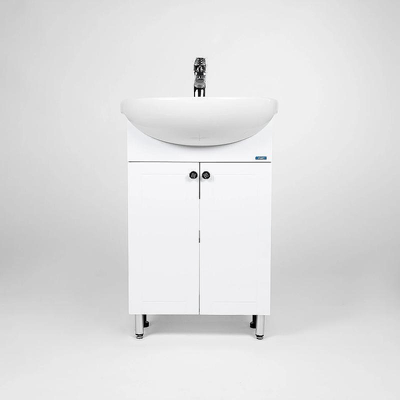 Тумба под раковину VIANT Париж 55 VPAR55ER-T2ST Белая, купить, цена, заказать, магазин, доставка, скидка, промокод, купить, цена, заказать, магазин, доставка, скидка, промокод