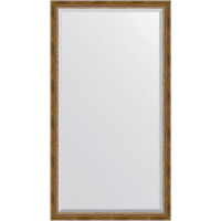 Зеркало Evoform Exclusive Floor 198х108 BY 6143 с фацетом в багетной раме - Состаренная бронза с плетением 70, купить, цена, заказать, магазин, доставка, скидка, промокод, купить, цена, заказать, магазин, доставка, скидка, промокод