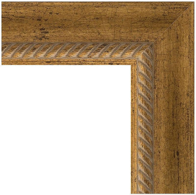 Зеркало Evoform Exclusive Floor 198х108 BY 6143 с фацетом в багетной раме - Состаренная бронза с плетением 70