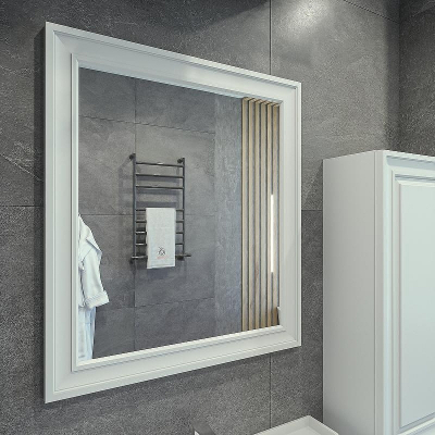 Зеркало Caprigo Ponza 80 13532-B231 Белое матовое