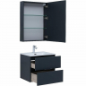 Комплект мебели для ванной Aquanet Алвита New 60 274219 подвесной Антрацит, купить, цена, заказать, магазин, доставка, скидка, промокод, купить, цена, заказать, магазин, доставка, скидка, промокод