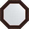 Зеркало Evoform Octagon 79х79 BY 3828 в багетной раме - Темный прованс 99, купить, цена, заказать, магазин, доставка, скидка, промокод, купить, цена, заказать, магазин, доставка, скидка, промокод