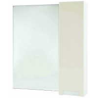 Зеркало со шкафом Bellezza Пегас 80 R 4610413001073 Бежевое, купить, цена, заказать, магазин, доставка, скидка, промокод, купить, цена, заказать, магазин, доставка, скидка, промокод