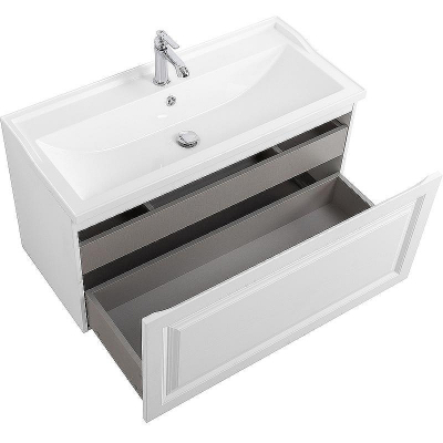 Тумба под раковину Cezares Giubileo 100 GIUBILEO-N-100-1C-SO-FS-P подвесная Ясень брашированный