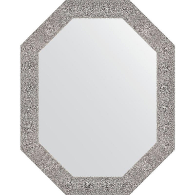 Зеркало Evoform Octagon 76x96 BY 7188 в багетной раме - Чеканка серебряная 90
