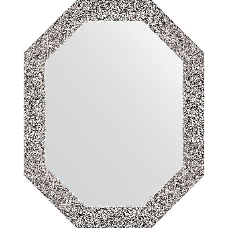 Зеркало Evoform Octagon 76x96 BY 7188 в багетной раме - Чеканка серебряная 90, купить, цена, заказать, магазин, доставка, скидка, промокод, купить, цена, заказать, магазин, доставка, скидка, промокод