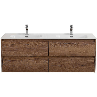 Тумба под раковину BelBagno Kraft 120 KRAFT-1200-4C-SO-2-RT подвесная Rovere Tabacco