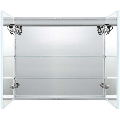 Зеркальный шкаф Aquatek 80 AQ7803B-MLC с подсветкой Хром