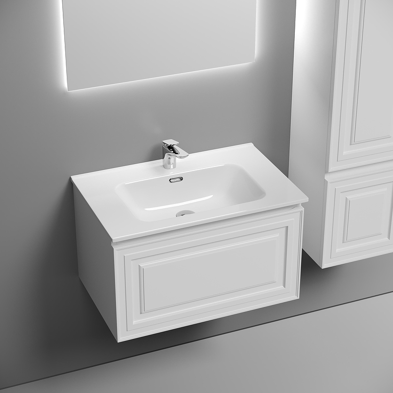 Тумба под раковину Sancos Very 70 VR70W подвесная Bianco, купить, цена, заказать, магазин, доставка, скидка, промокод, купить, цена, заказать, магазин, доставка, скидка, промокод