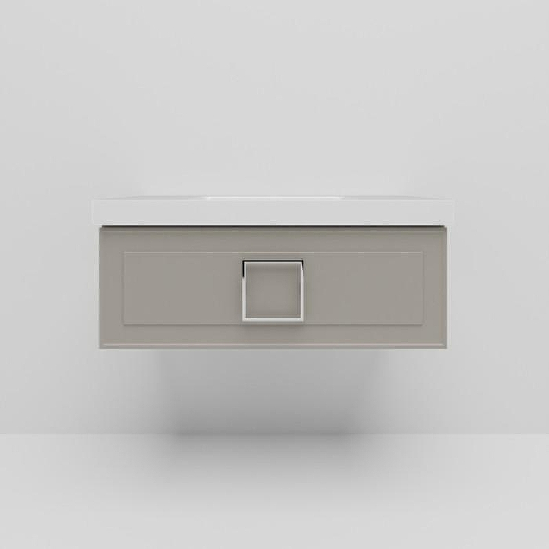 Тумба под раковину La Fenice Cubo 100 FNC-01-CUB-C-100 подвесная Бежевая матовая, купить, цена, заказать, магазин, доставка, скидка, промокод, купить, цена, заказать, магазин, доставка, скидка, промокод