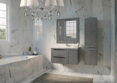 Зеркало Bellezza Луиджи 90 4619215000017 Белое