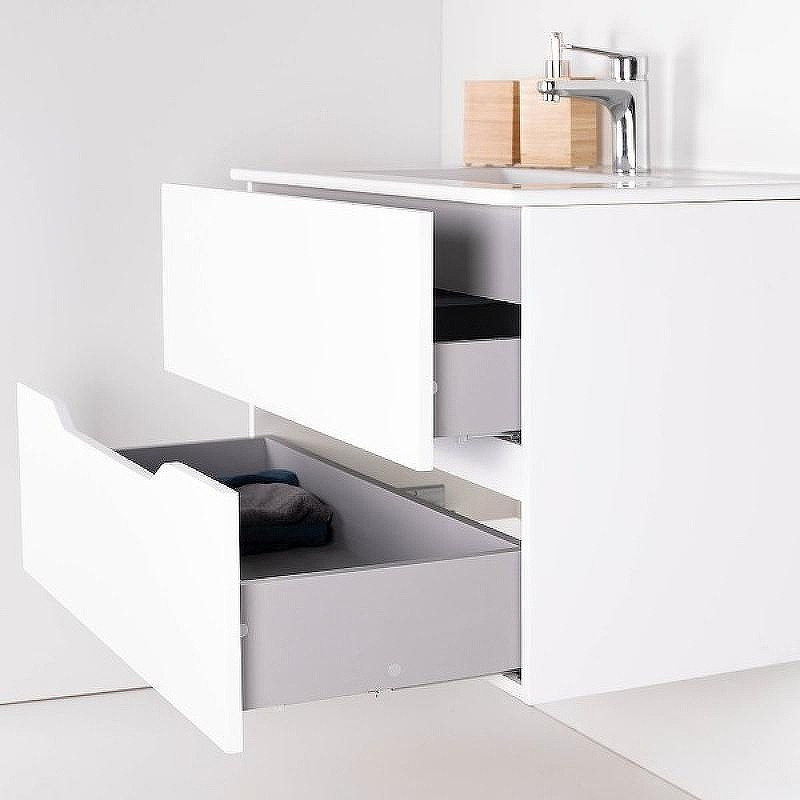 Тумба с раковиной Orange Line 80 Li-80Tuw+Ra подвесная Белая матовая, купить, цена, заказать, магазин, доставка, скидка, промокод, купить, цена, заказать, магазин, доставка, скидка, промокод