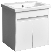 Тумба под раковину Stella Polar Фаворита 50 SP-00000166 подвесная Белая, купить, цена, заказать, магазин, доставка, скидка, промокод, купить, цена, заказать, магазин, доставка, скидка, промокод