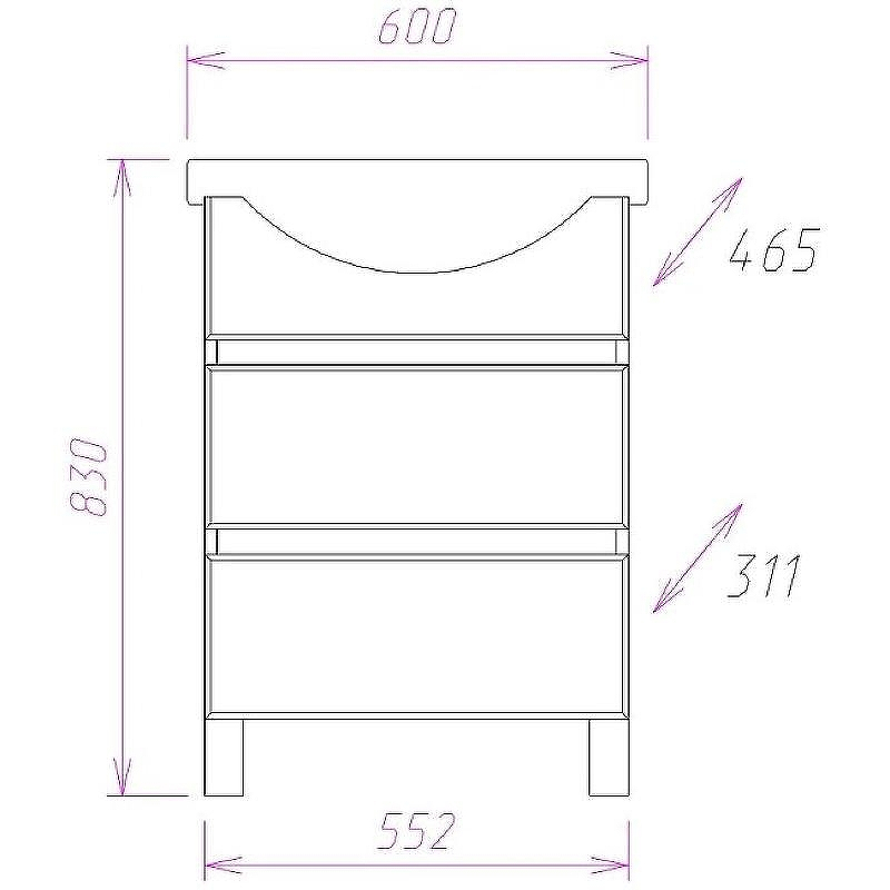 Тумба под раковину Onika Элита 60.13 106121 Олива Белая, купить, цена, заказать, магазин, доставка, скидка, промокод, купить, цена, заказать, магазин, доставка, скидка, промокод