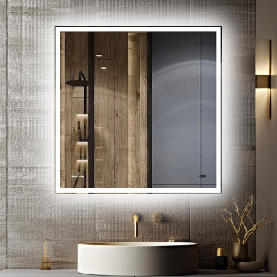 Зеркало Mixline Минио 100 545277 с подсветкой с сенсорным выключателем