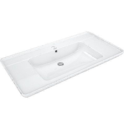 Комплект мебели для ванной ASB-Woodline Гранда 105 Антикварный Орех