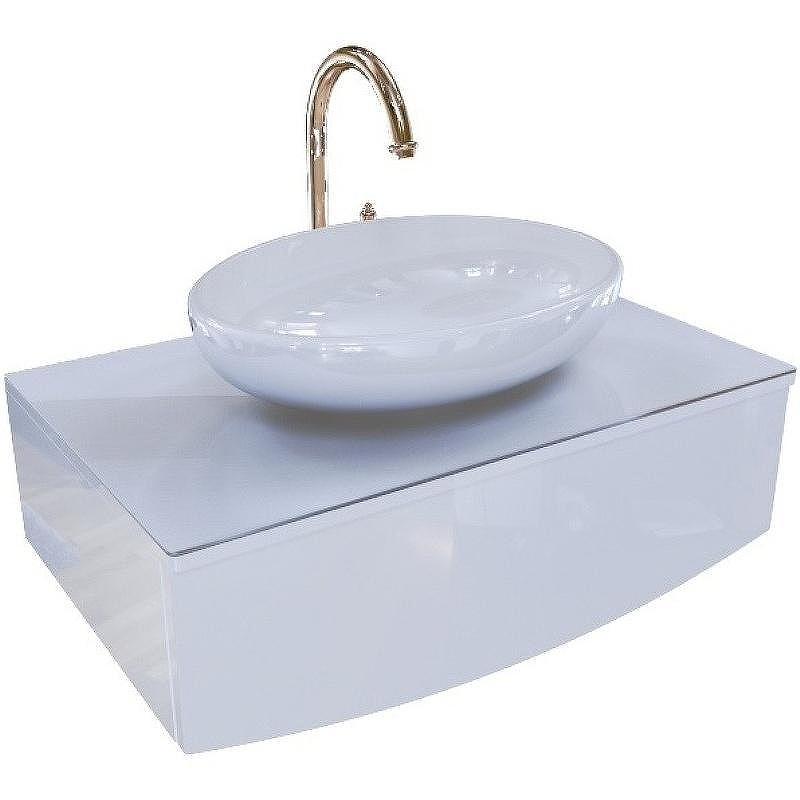 Тумба под раковину 1MarKa Nega 80П Ц0000002813 подвесная Белый глянец, купить, цена, заказать, магазин, доставка, скидка, промокод, купить, цена, заказать, магазин, доставка, скидка, промокод