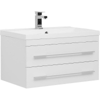 Тумба с раковиной Aquanet Нота 75 287707 подвесная Белая, купить, цена, заказать, магазин, доставка, скидка, промокод, купить, цена, заказать, магазин, доставка, скидка, промокод