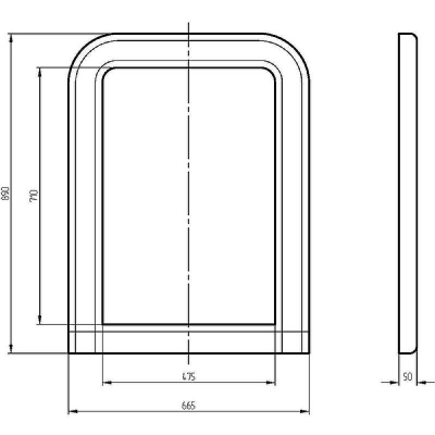 Зеркало Migliore CDB 65 26358 Золото