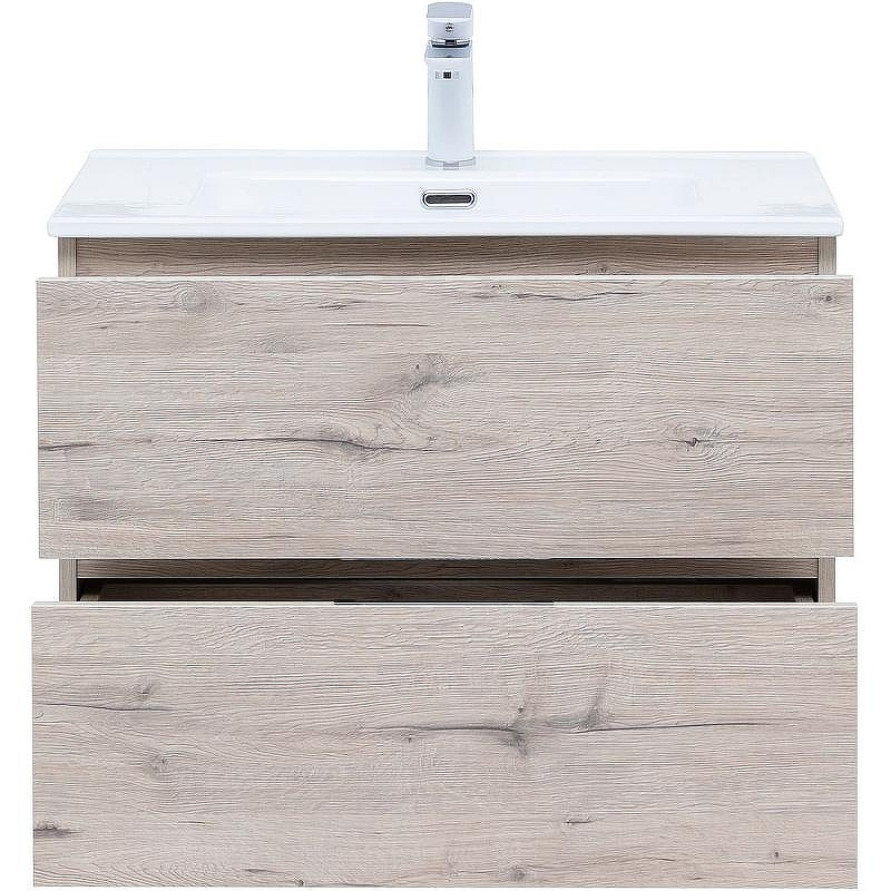 Тумба под раковину Aquanet Алвита New 70 303910 подвесная Дуб веллингтон белый, купить, цена, заказать, магазин, доставка, скидка, промокод, купить, цена, заказать, магазин, доставка, скидка, промокод