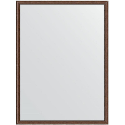 Зеркало Evoform Definite 78х58 BY 0637 в багетной раме - Орех 22