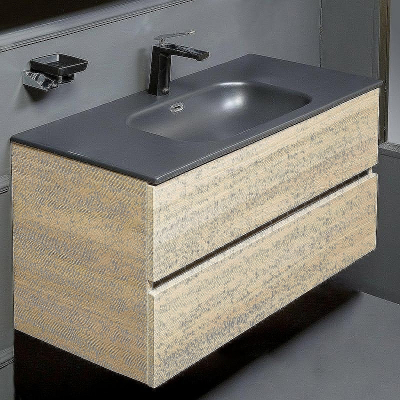 Тумба под раковину Boheme Armadi Art Vallessi 120 837-120-L подвесная Light Oak