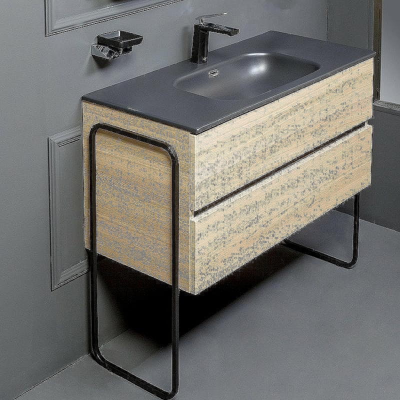 Тумба под раковину Boheme Armadi Art Vallessi 120 837-120-L подвесная Light Oak, купить, цена, заказать, магазин, доставка, скидка, промокод, купить, цена, заказать, магазин, доставка, скидка, промокод